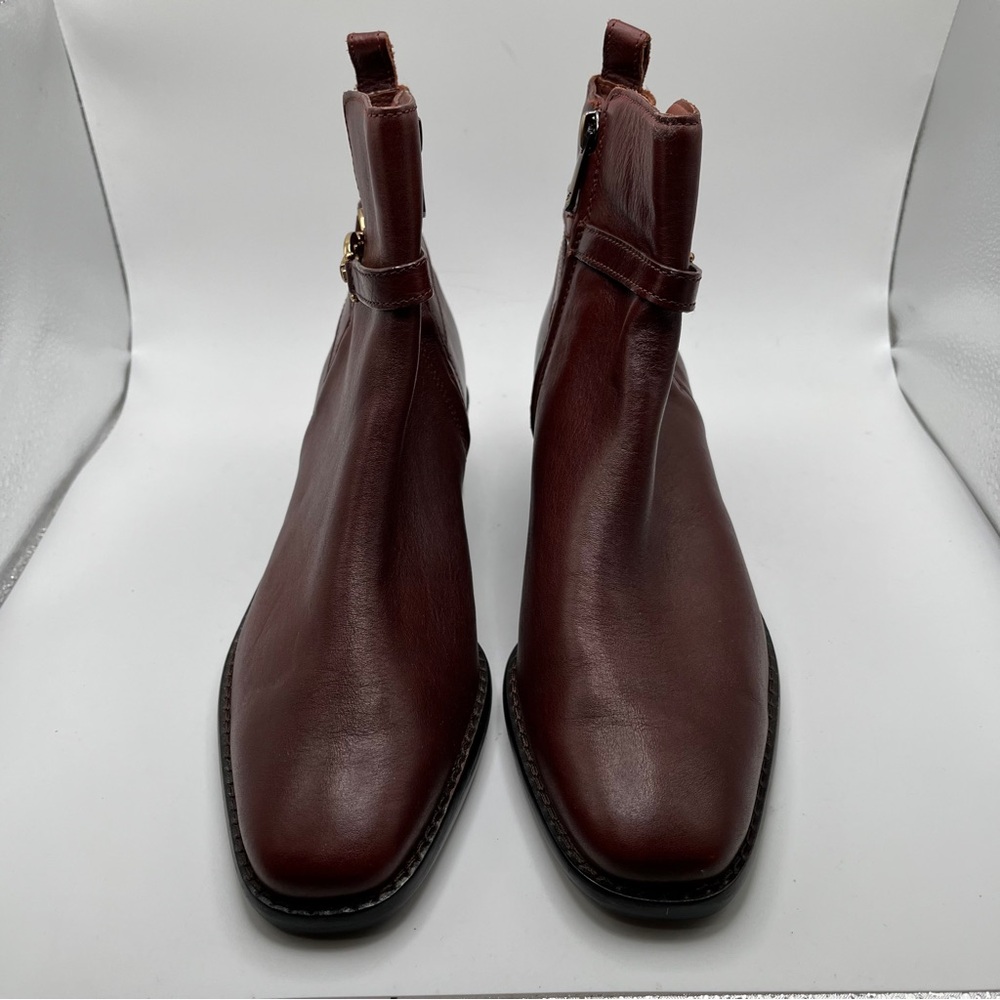 NWOB Sam Edelman Women's Brawley Ankle Bootie size 6 brown - Picture 2 of 10